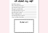 Wife Questionnaire Mother s Day Printable Funny Mothers Day Card For Wife Funny Mother s Day Card From Husband Mothers Day Printable Etsy