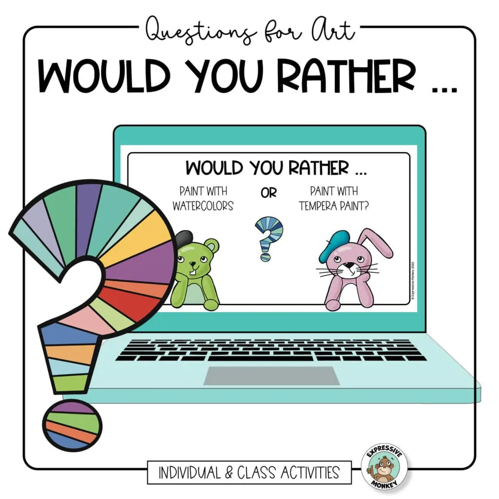Would You Rather Questions For Art Expressive Monkey