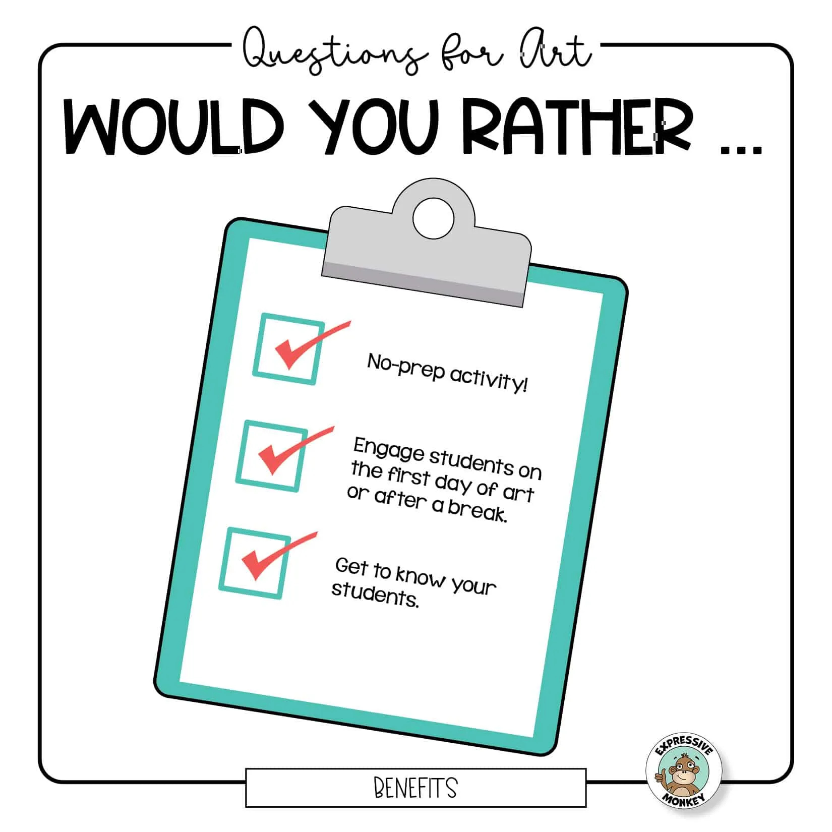 Would You Rather Questions For Art Expressive Monkey