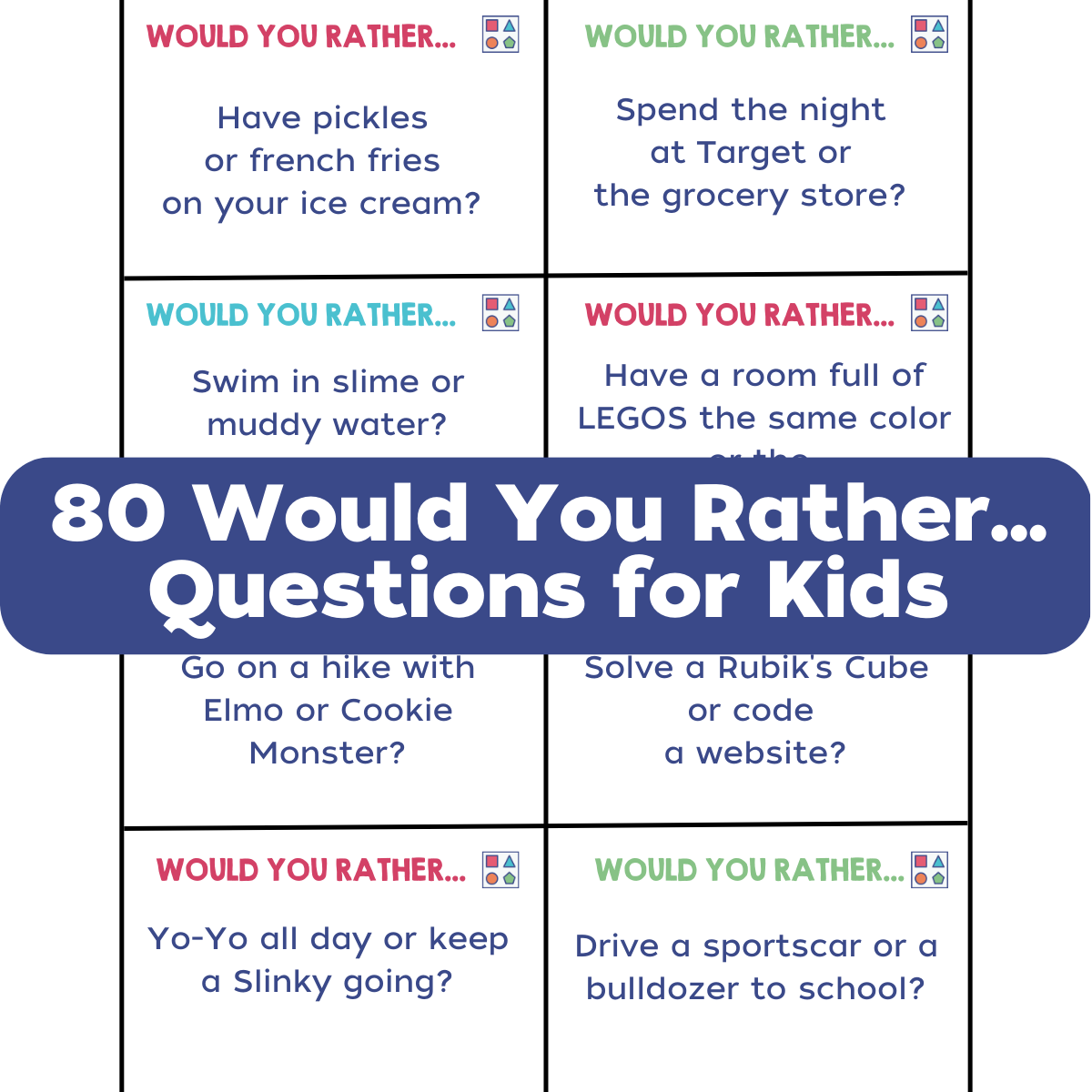 Would You Rather Questions For Kids Days With Grey