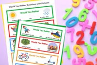 Would You Rather Questions For Kindergarten With Pictures