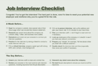 Your Pre And Post Job Interview Checklist Learn At Microsoft Create Your Pre And Post Job Interview Checklist Learn At Microsoft Create